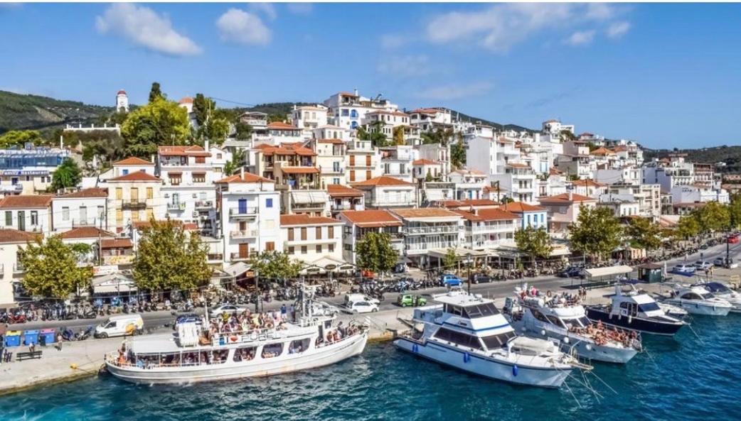 Meltemi Otel İskados Dış mekan fotoğraf